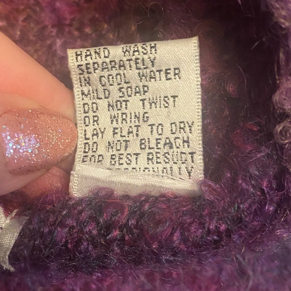 Vintage Mohair A.K.F. New York Women’s Stripped Sweater Size Medium - Picture 5 of 8